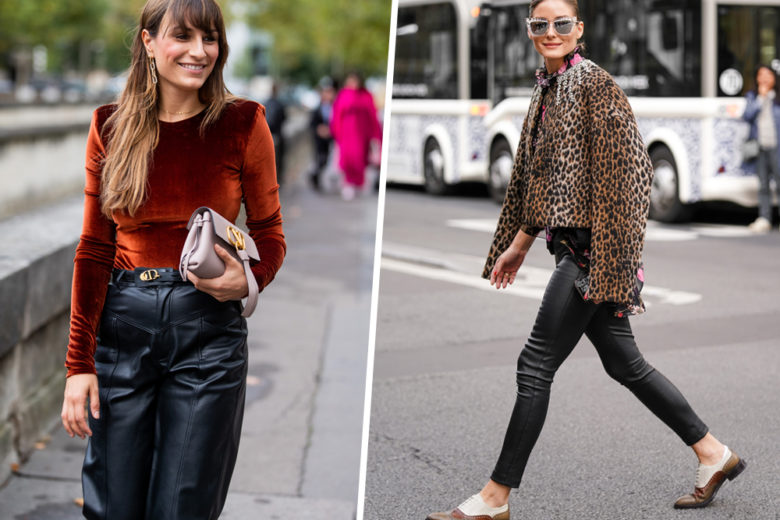 Come abbinare i pantaloni di pelle nera: 5 idee look da provare ora