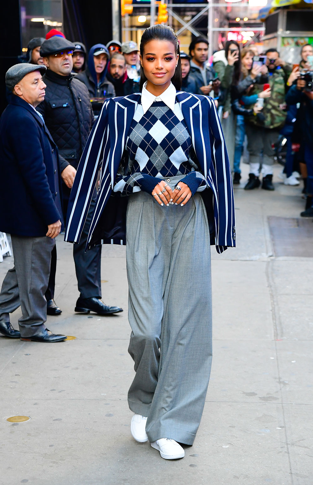 Ella-Balinska-in-michael-kors-collection-spring-2020-getty-images