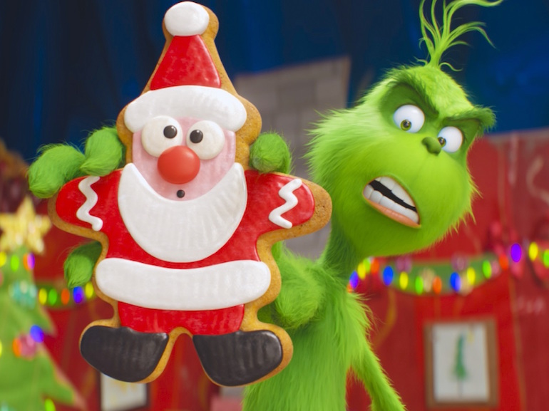 Grinch e babbo natale