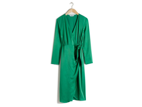 GRECIILOOKS Rayon Fit e Flare Sotto Il Ginocchio Abiti Intero per