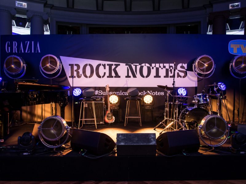 Rock Notes Subsonica evento Grazia e Tv Sorrisi e Canzoni 11