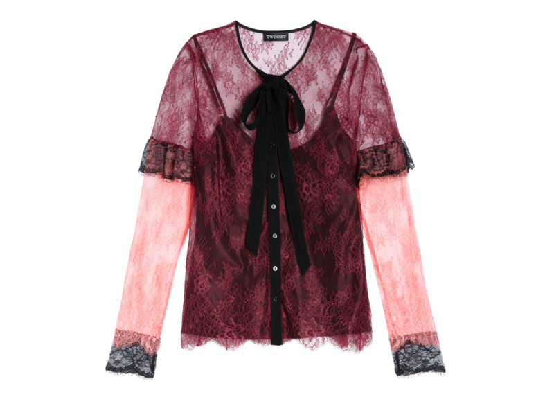 Camicia Da Notte Trasparente In Pizzo Per Donna(999