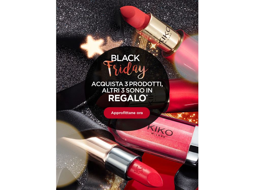 black-friday-2019-beauty-sconti-offerte-omaggi-KIKO-MILANO