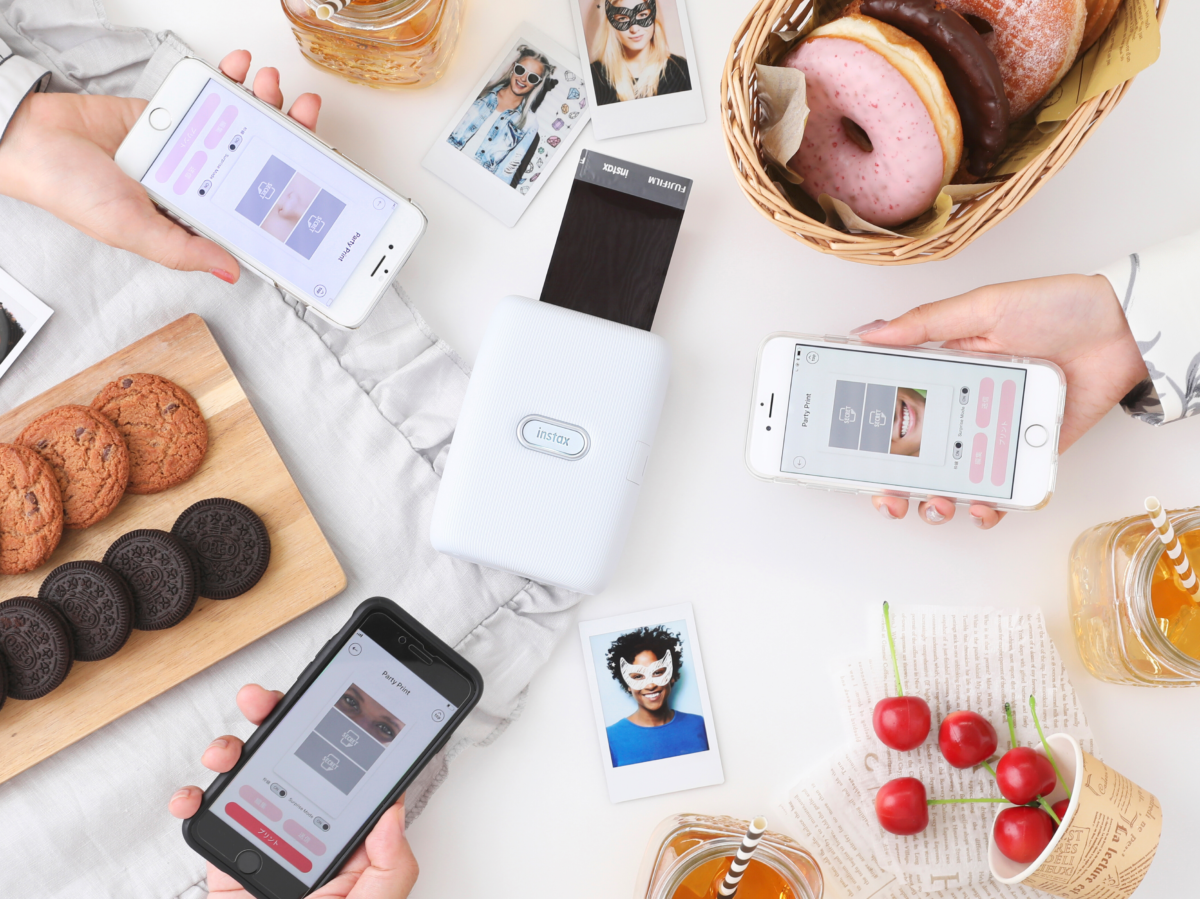 instax Mini LiPlay Fuji con stampante Mini Link 9