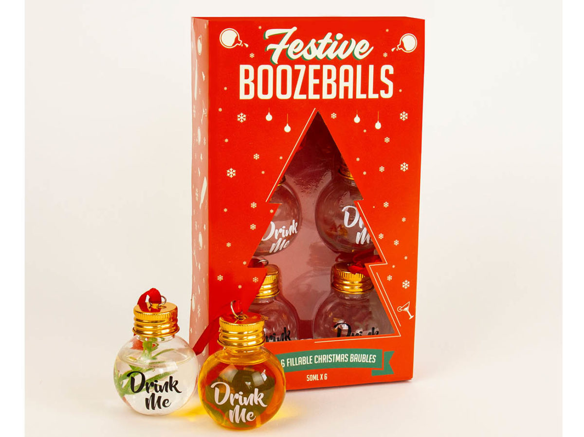 palline natale liquore