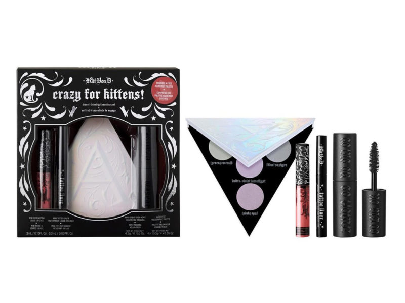 regali-di-natale-beauty-economici-sotto-i-50-euro-KAT-VON-D-BEAUTY-COFANETTO-CRAZY-FOR-KITTENS