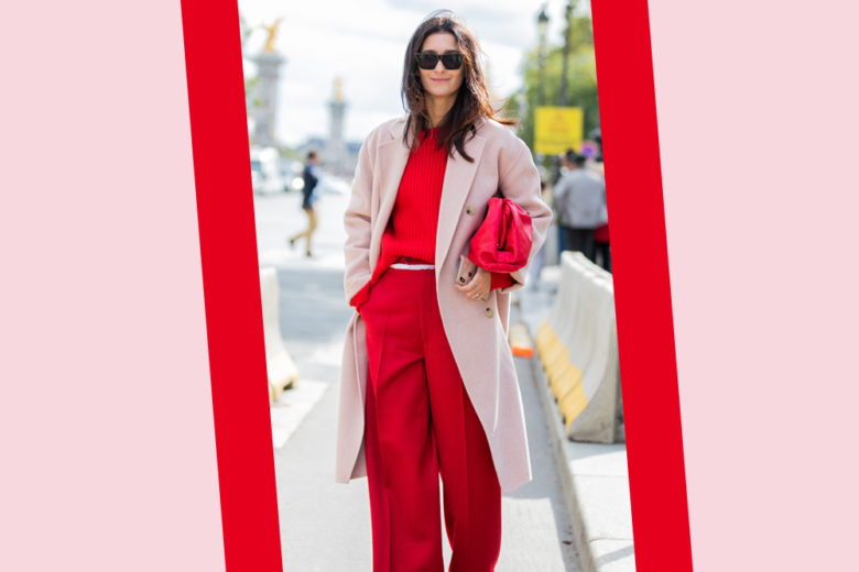 Rosso + rosa cipria? Sì, grazie!