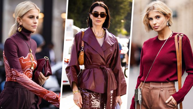 Bordeaux: gli abbinamenti per scarpe e vestiti più chic per l'inverno