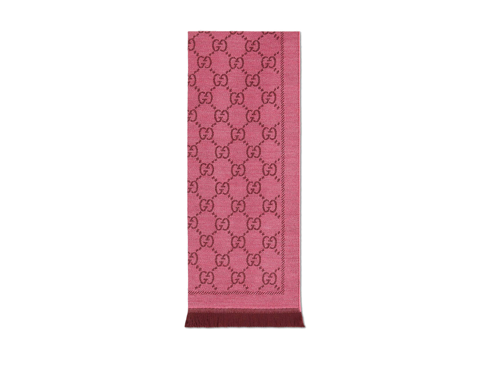 GUCCI-sciarpa-in-jacquard-con-motivo-GG-color-magenta