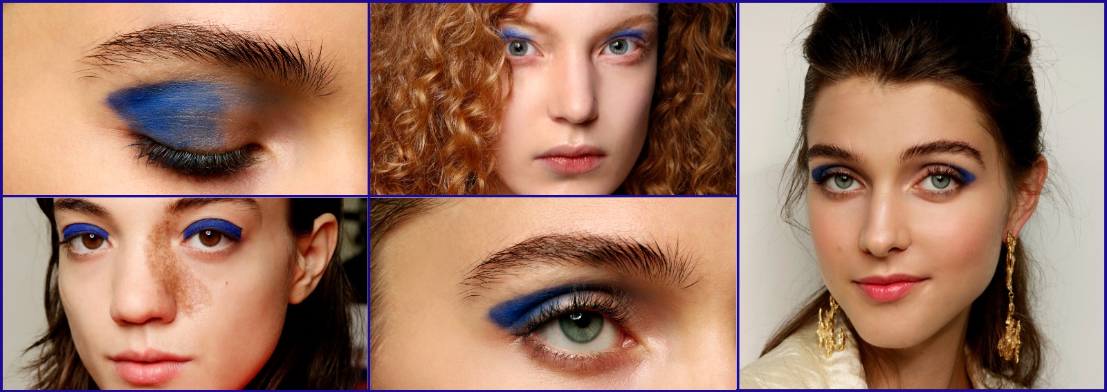 beauty look classic blue pantone 2020 trucco blu make up idee da copiare cover desktop