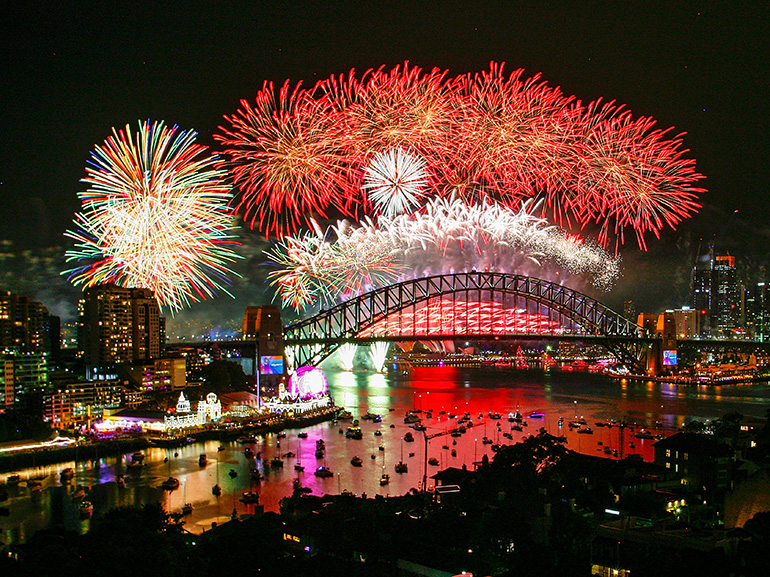 City Of Sydney Celebrates New Year's Eve 2018