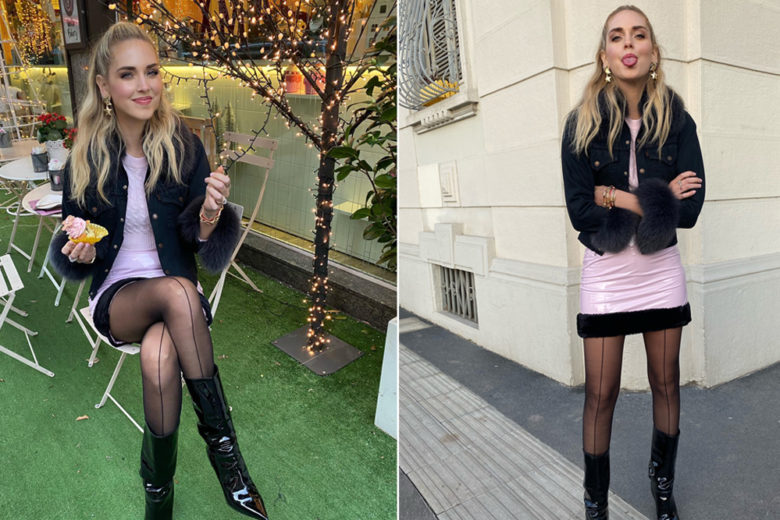 Calzedonia e Chiara Ferragni lanciano un nuovo trend: i collant con la riga davanti!