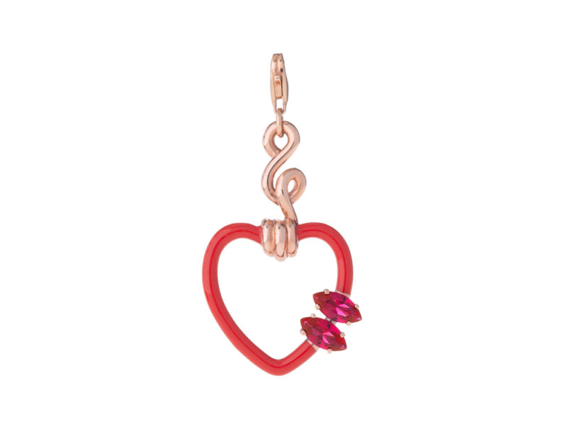 Bea-Bongiasca_Charm-cuore-grande-con-corindone-e-smalto-rosso
