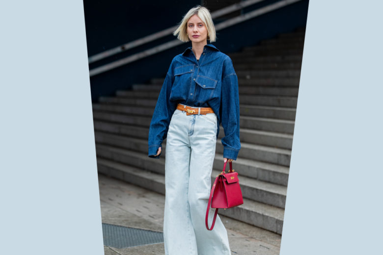 Come indossare il total denim in versione facile e  super chic