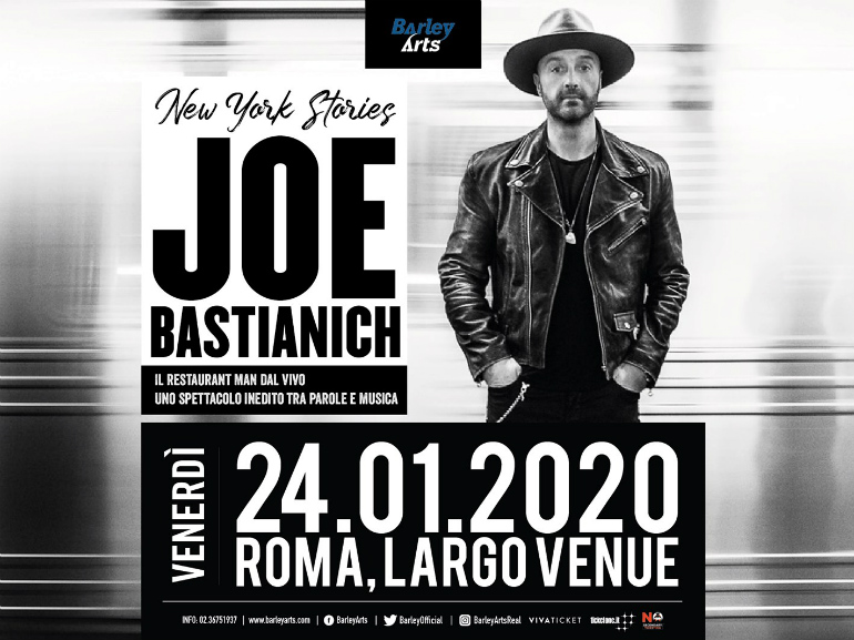 Joe Bastianich concerto largo venue