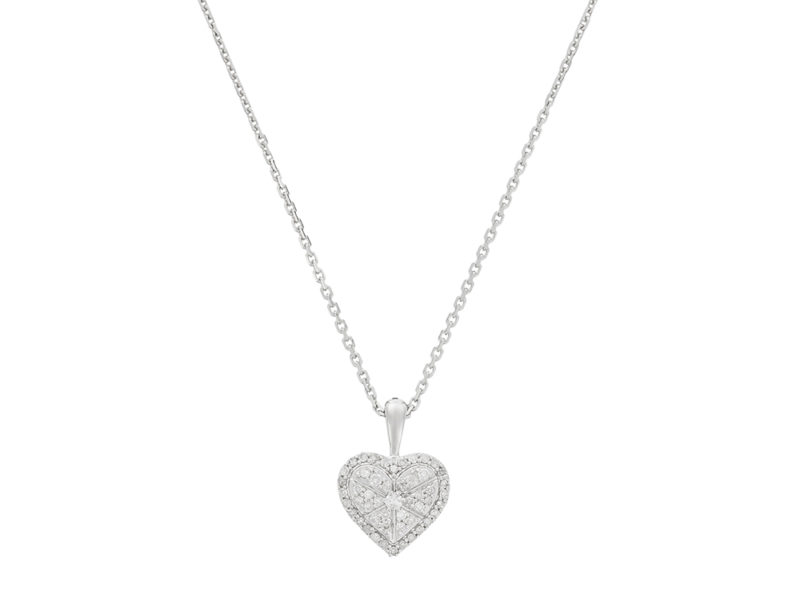 Veepee_LeDiamantaire_Collana-cuore-in-diamanti_189.99euro