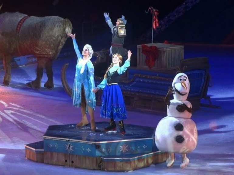 frozen disney on ice palazzo dello sport roma