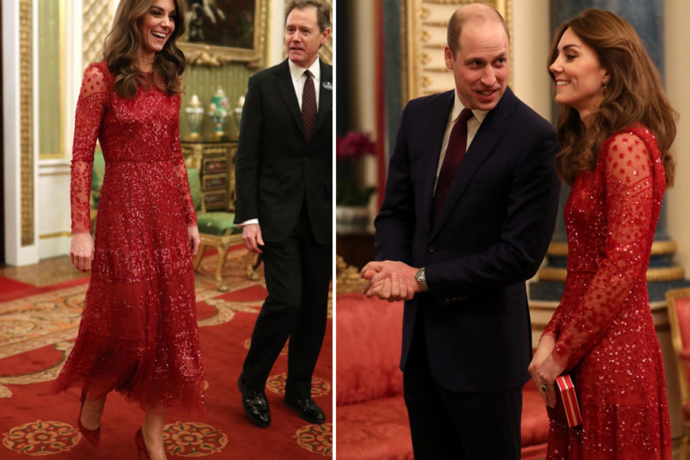 L’abito rosso di Kate Middleton è da “love at first sight”!