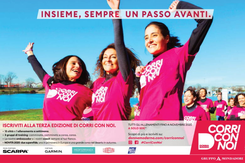 Torna “Corri con noi”, il progetto di Donna Moderna per credere di più in se stesse
