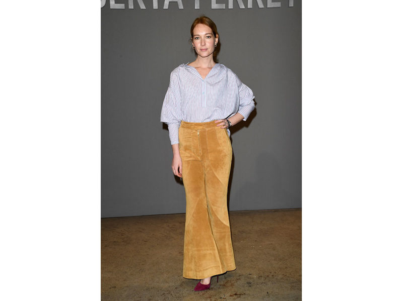 Cristiana-Capotondi-attends-the-Alberta-Ferretti-fashion-show-getty