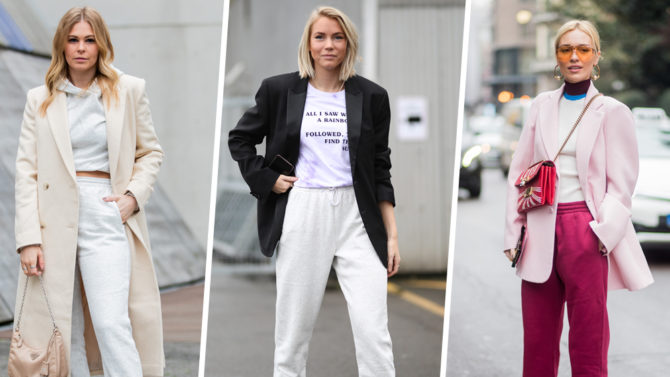 Pantaloni della tuta: come indossarli in maniera elegante
