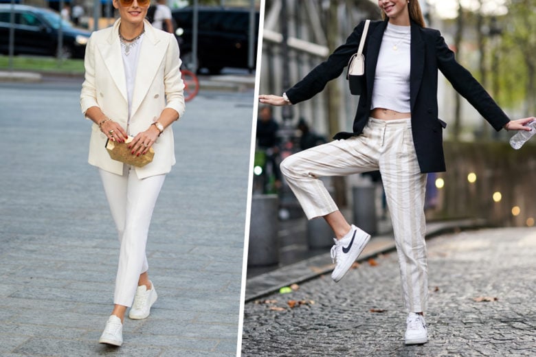 Sneakers bianche, come non amarle?