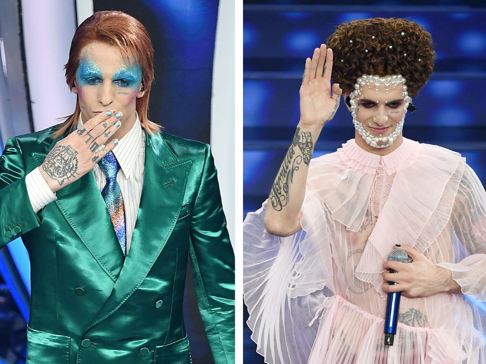 Achille Lauro Beauty Look I Migliori Visti A Sanremo 2020