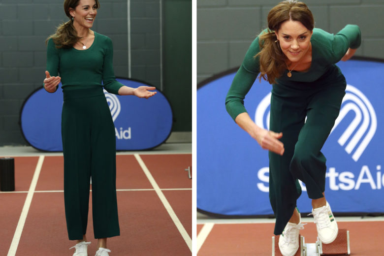 Kate Middleton: il look sporty chic (e “low cost”) che stravince