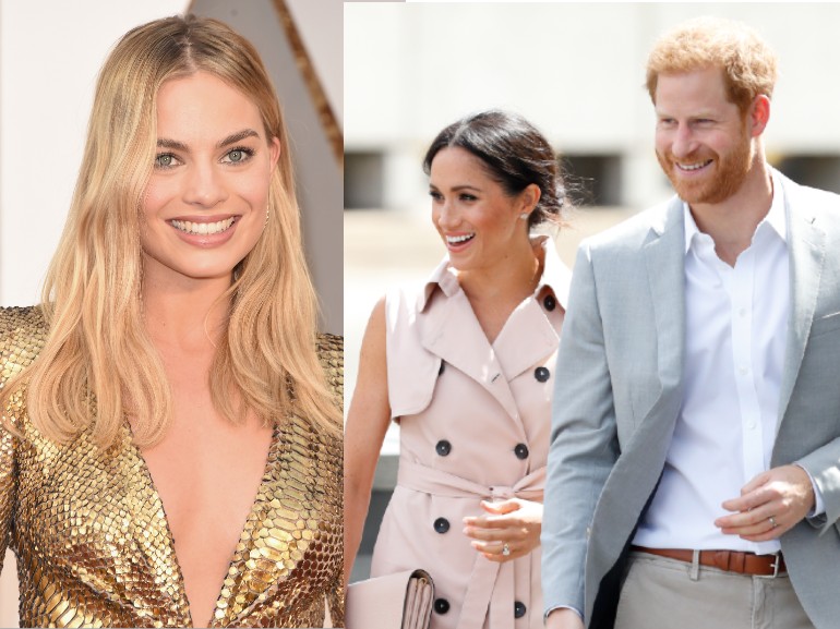 margot robbie harry meghan