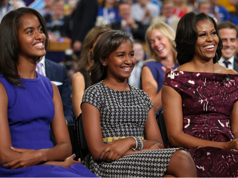 michelle obama figlie 1