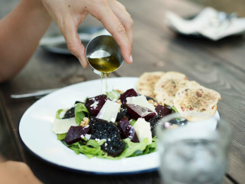 плоское салатное масло