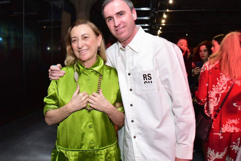 Raf Simons sarà co-direttore creativo di Prada