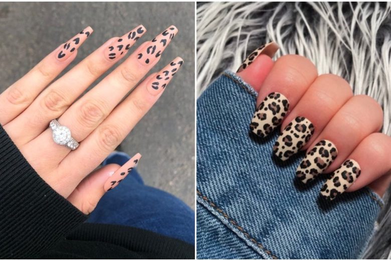 Unghie leopardate: le nail art animalier sono il must del momento