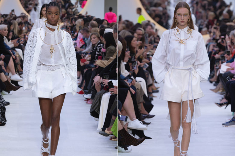 Valentino Le Blanc, la collezione che permette di personalizzare i capi nelle forme e nei volumi