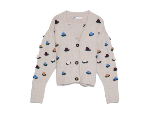 Maglieria | Cardigan In Maglia Morbida Al Tatto Rosa Pastello | Zara Donna  - MediCroTour