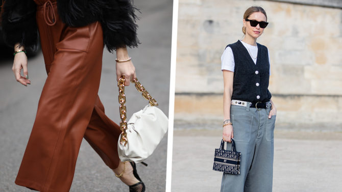 Scarpe per pantaloni larghi: come indossarli in 6 abbinamenti