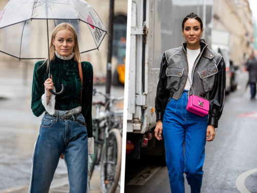 Jeans a vita alta: larghi, a zampa, stretti o skinny, i modelli must del  2020