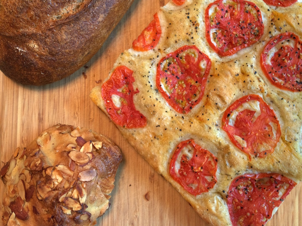 pizza focaccia pane