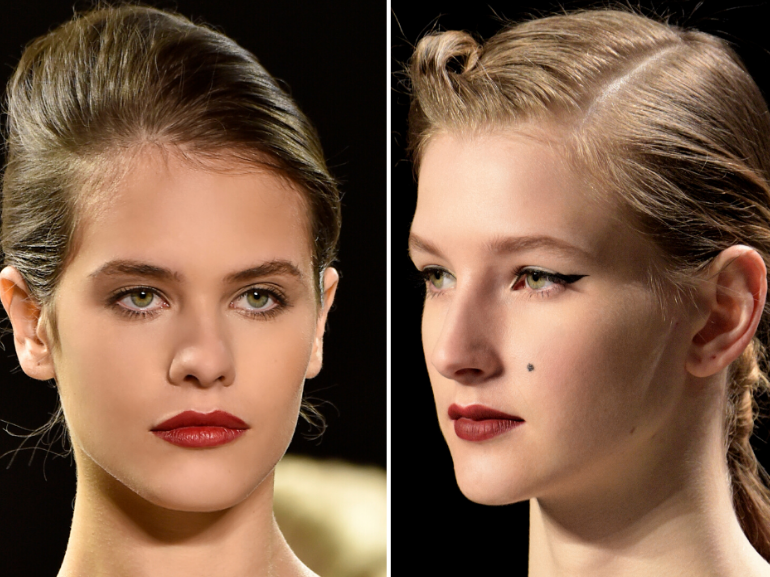 trucco sposa rosso mobile