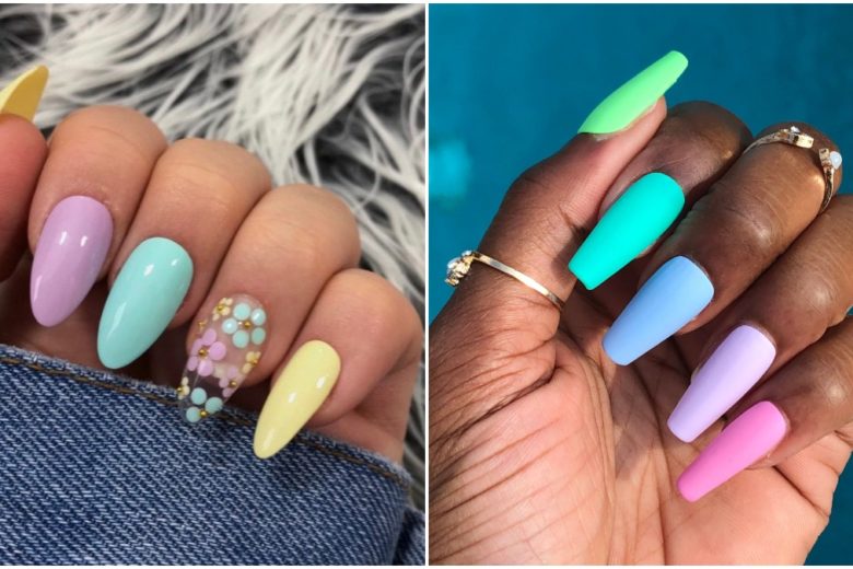 Unghie primaverili: tutti gli stili da copiare nei colori pastello