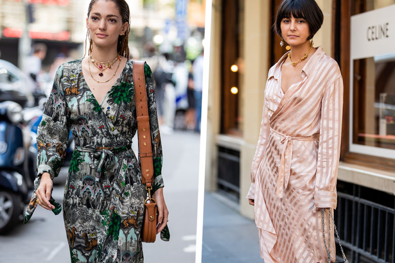 Basta un wrap dress per essere chic (anche a casa)