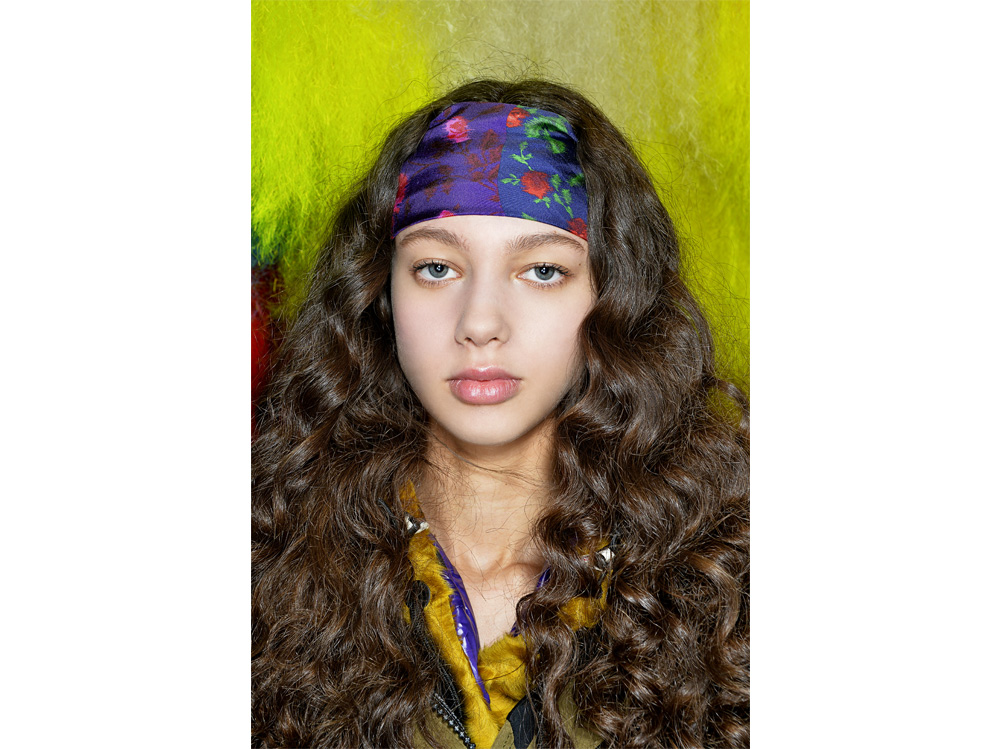 bandana capelli ricci