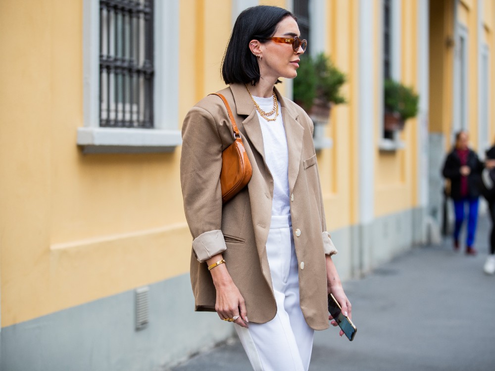 blazer beige