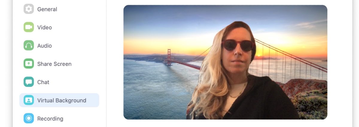 come cambiare lo sfondo su zoom