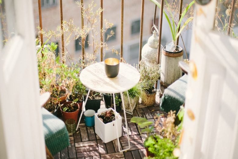 5 consigli per rendere accogliente il balcone (anche se è piccolo)