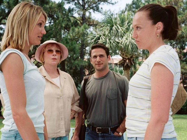 Cameron Diaz maglietta bianca