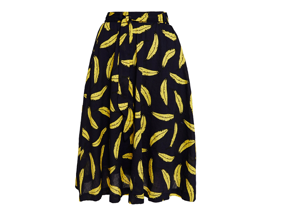 gonna-midi-banana-Louche-su-zalando