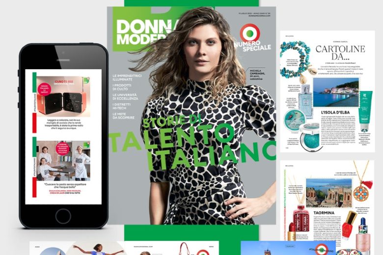 Donna Moderna lancia il numero speciale: Talento Italiano