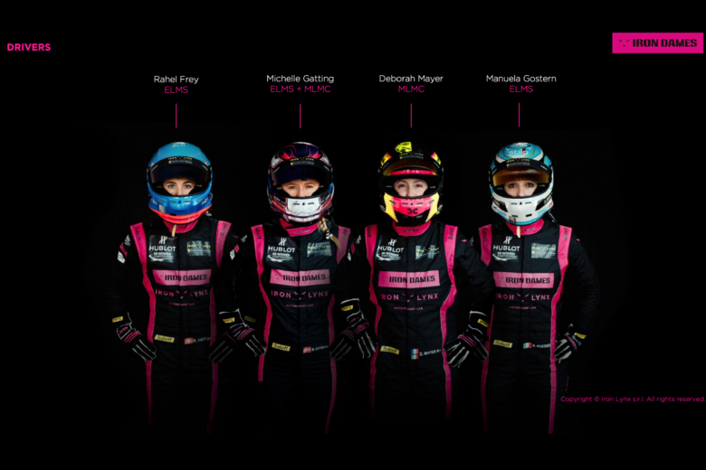 Una line-up di sole donne a Le Mans con Iron Dames