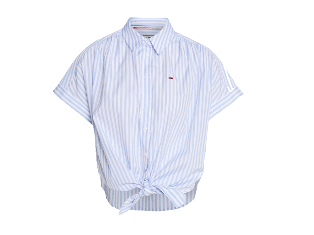camicia a righe tommy jeans su zalando